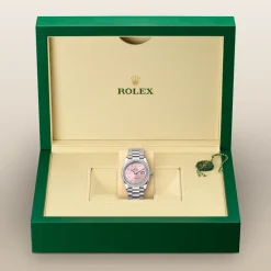 rolex  Day-Date 36 Oyster, 36 mm, white gold and diamonds M128399TBR-0029