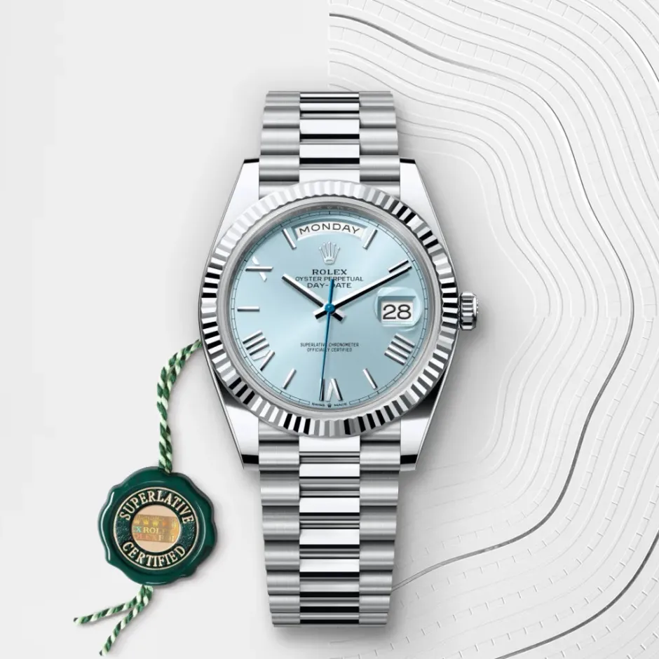 rolex Day-Date 40 Oyster, 40 mm, platinum M228236-0012