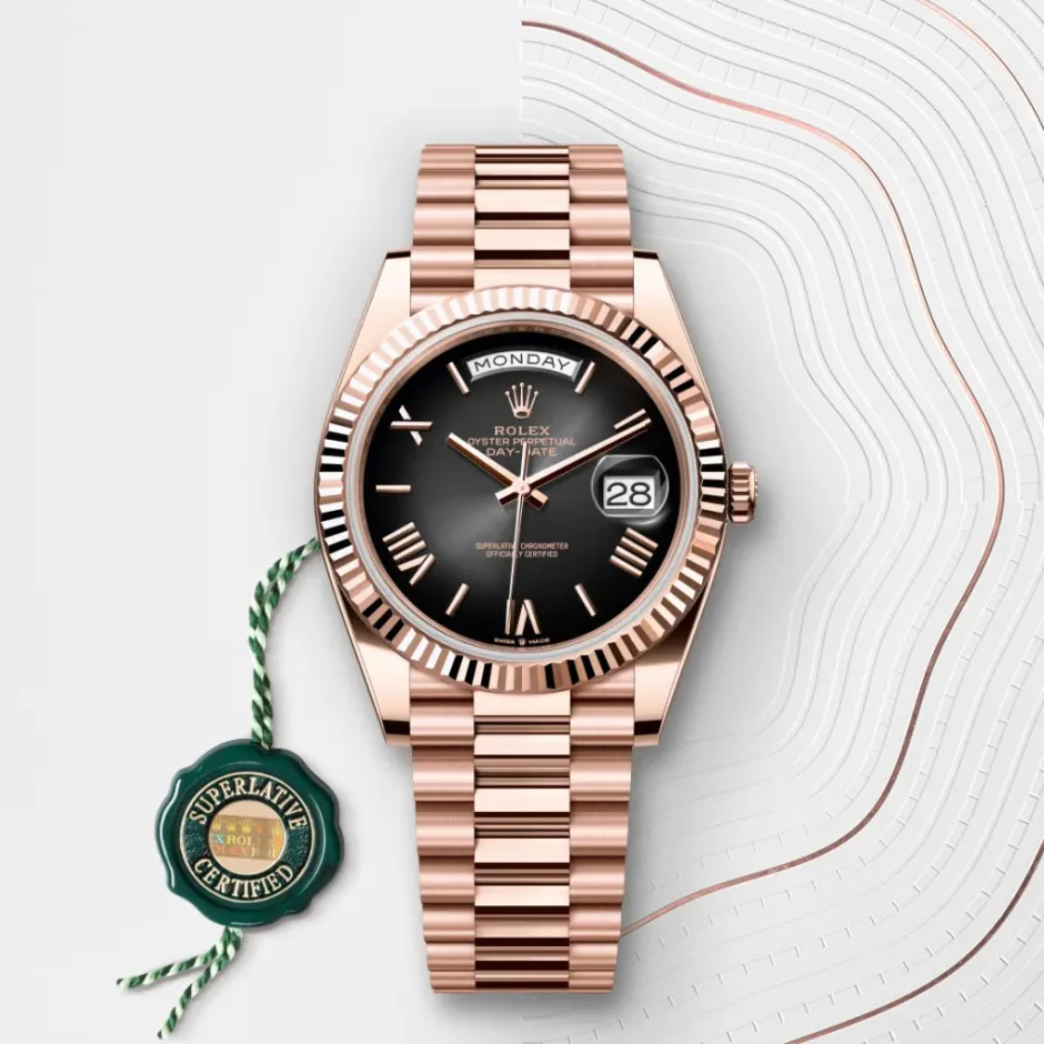 rolex Day-Date 40 Oyster, 40 mm, Everose gold M228235-0055