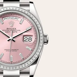 rolex Day-Date 36 Oyster, 36 mm, white gold and diamonds M128399TBR-0029