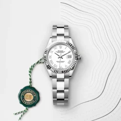 rolex Lady-Datejust Oyster, 28 mm, Oystersteel and white gold M279174-0020
