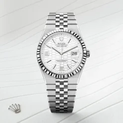 rolex  Land-Dweller 40 Oyster, 40 mm, Oystersteel and white gold M127334-0001
