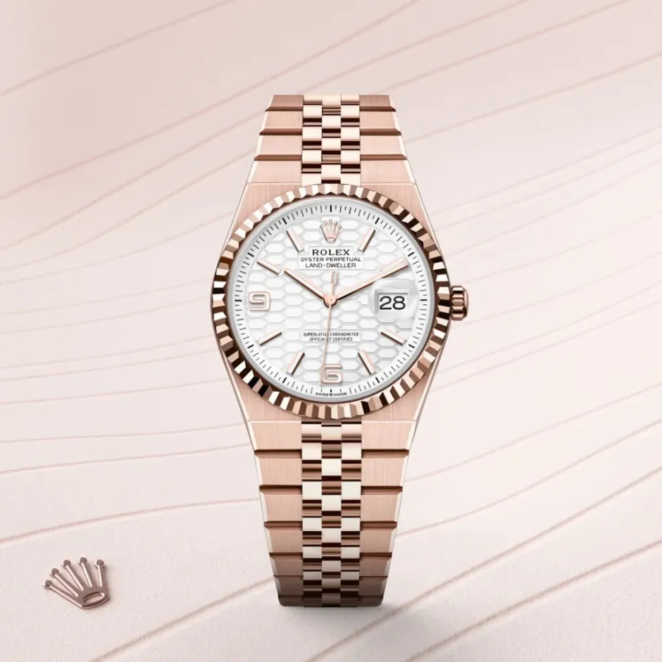 rolex Land-Dweller 36 Oyster, 36 mm, Everose gold M127235-0001