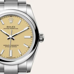 rolex  Oyster Perpetual 34 Oyster, 34 mm, Oystersteel M124200-0007