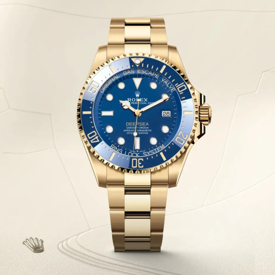 rolex Deepsea Oyster, 44 mm, yellow gold M136668LB-0001