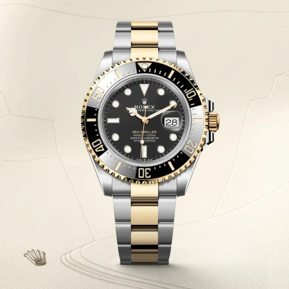 rolex Sea-Dweller Oyster, 43 mm, Oystersteel and yellow gold M126603-0001