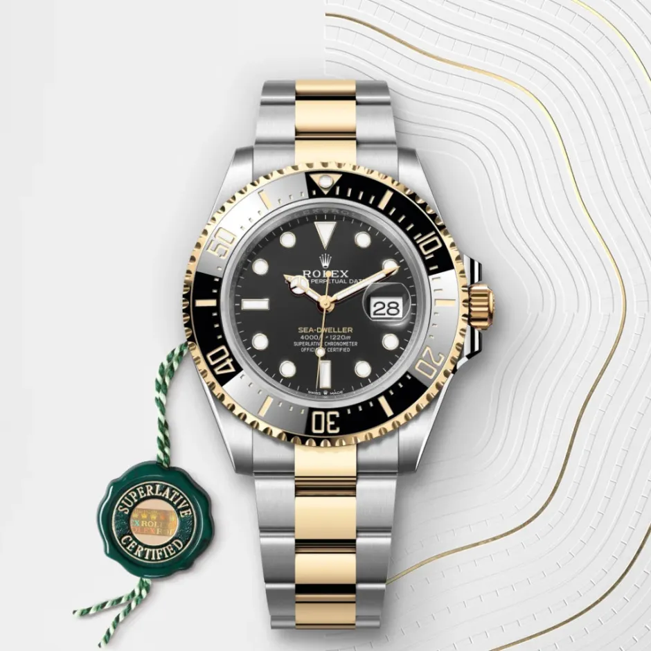 rolex Sea-Dweller Oyster, 43 mm, Oystersteel and yellow gold M126603-0001