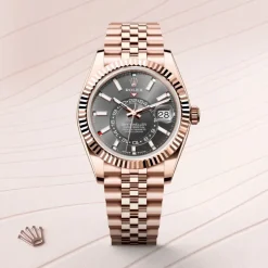 rolex  Sky-Dweller Oyster, 42 mm, Everose gold M336935-0008