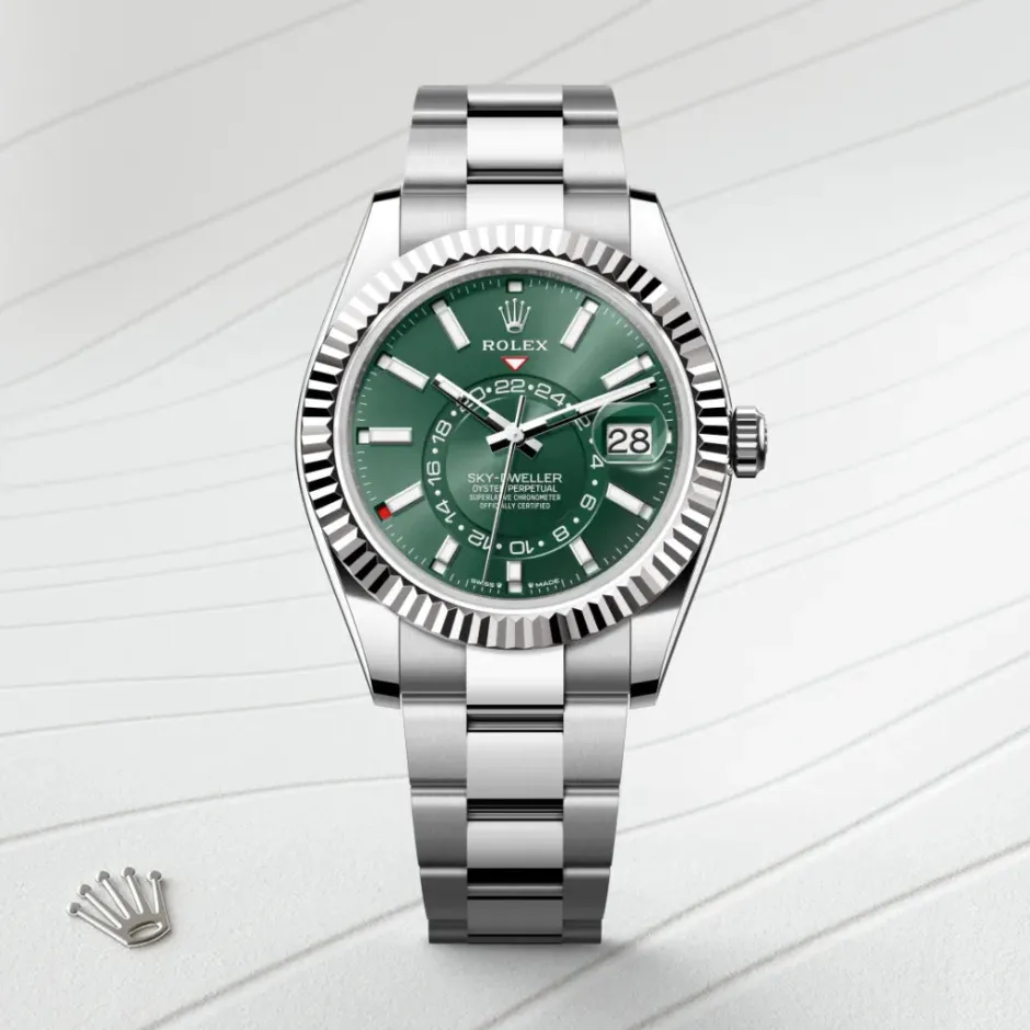 rolex Sky-Dweller Oyster, 42 mm, Oystersteel and white gold M336934-0001
