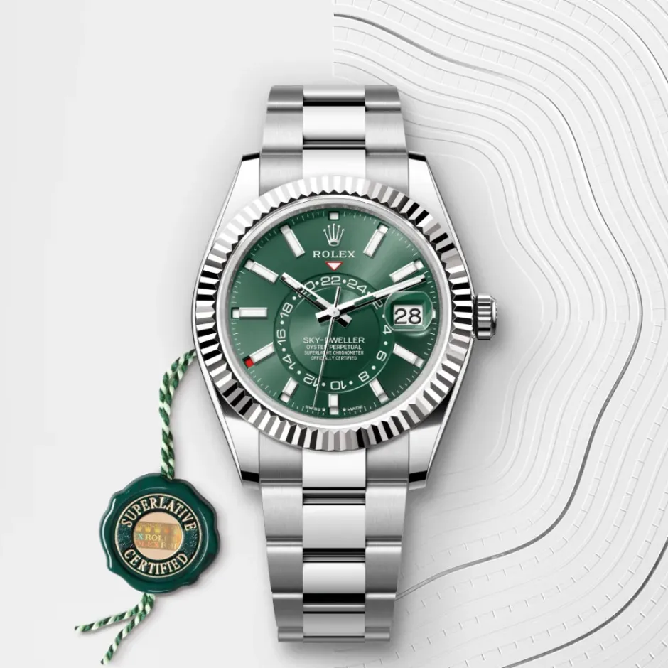 rolex Sky-Dweller Oyster, 42 mm, Oystersteel and white gold M336934-0001