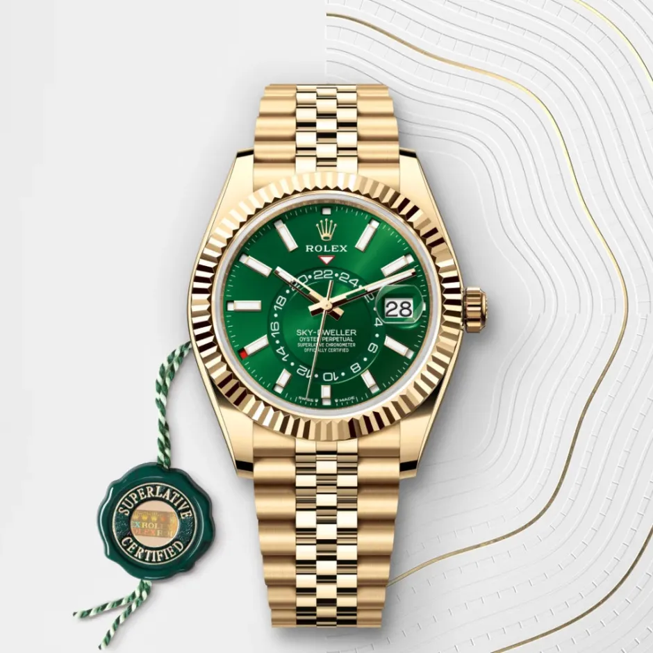 rolex Sky-Dweller Oyster, 42 mm, yellow gold M336938-0008
