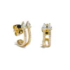 Zadok Collection Rope Jacket Diamond Earrings