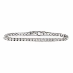 Zadok Collection Round Cut 4 Prong Diamond Tennis Bracelet