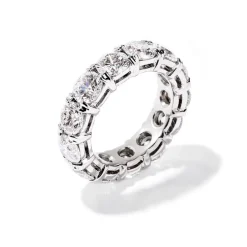 Zadok Collection Round Diamond Eternity Wedding Band