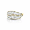 Anita Ko Sideways Palm Leaf Diamond Ring