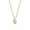 Anita Ko Small Palm Leaf Diamond Necklace