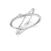 Zadok Collection Split Shank X Diamond Ring