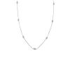 Zadok Collection Station Diamond Necklace 0.31ctw