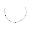 Zadok Collection Station 7in Diamond And Blue Sapphire Bracelet