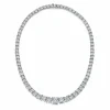 Zadok Collection Tennis Chunky Cushion Diamond Necklace