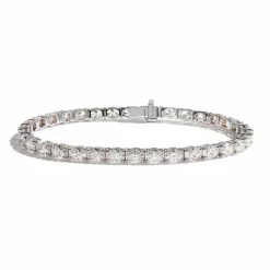 Zadok Collection Tennis Chunky Oval Diamond Bracelet