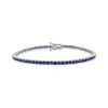 Zadok Collection Tennis 7in Blue Sapphire Bracelet