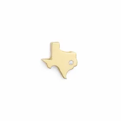 Zadok Collection Texas HTX Single Stud Diamond Earring (set of 2)