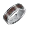 Women Zadok Collection Triton 8mm Tungsten Men's Wedding Band - 11-2799C-G