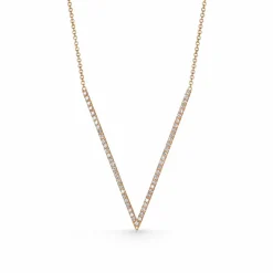 Zadok Collection V Diamond Necklace