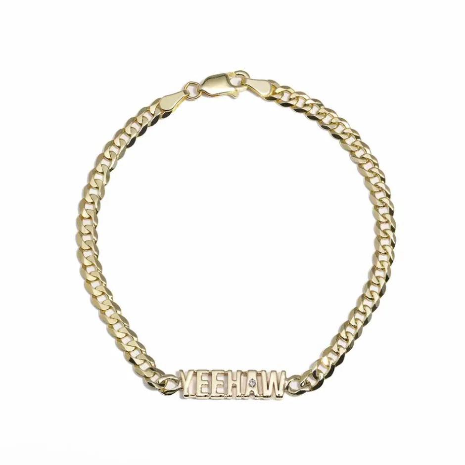 Zadok Collection YEEHAW Curb Link Bracelet